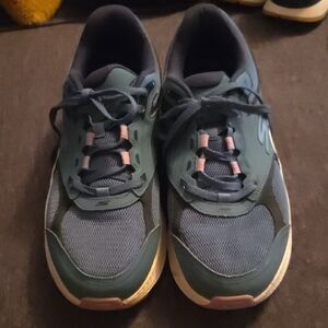 Skechers Blue and Pink Women's Sneakers